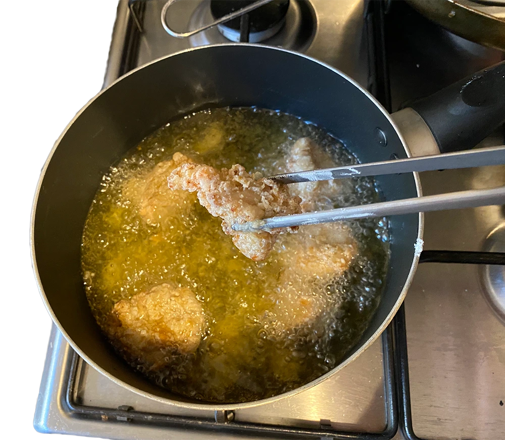 Frying Karāge