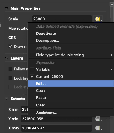 QGIS Fix Scale